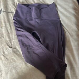 Lululemon Purple High-Waisted Leggings